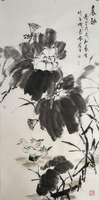 田君才日记-今日作业，一组荷花【图2】