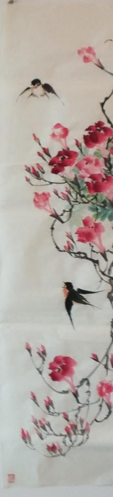 李玉凤日记-花鸟六条屏！小花小鸟得自然之趣！【图4】