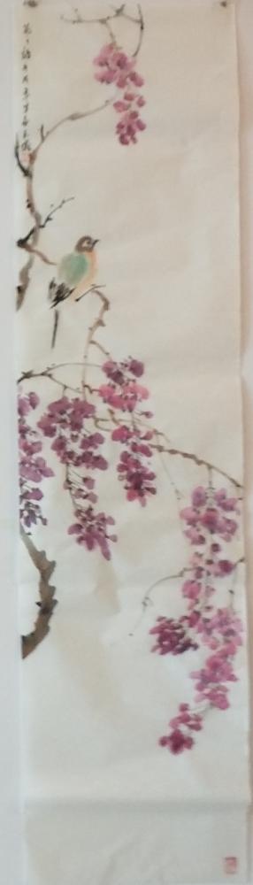 李玉凤日记-花鸟六条屏！小花小鸟得自然之趣！【图6】