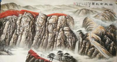 侯峻山收藏-宁建华老师山水作品【图4】