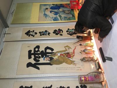 赵德锁日记-胡杨礼赞   昨天刚画完   小六尺【图5】