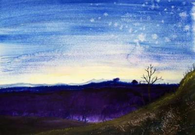 王征明日记-纯净的美 王徵明水意画系列作品欣赏【图3】