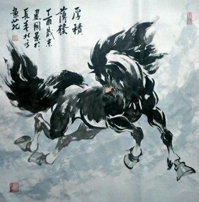 刘建国日记-近期习作，祝大家马到成功。【图1】