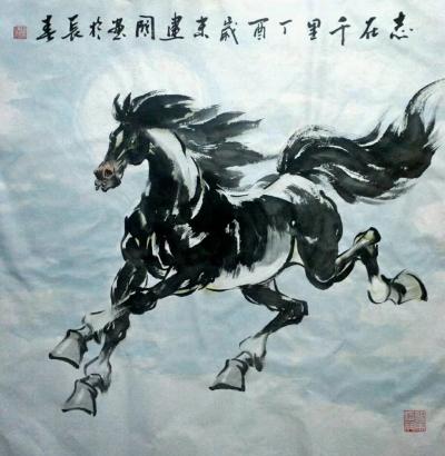 刘建国日记-近期习作，祝大家马到成功。【图2】