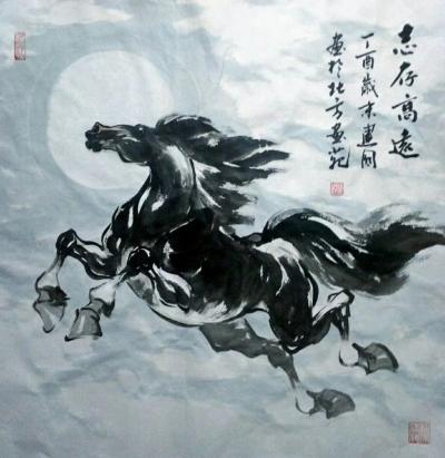 刘建国日记-近期习作，祝大家马到成功。【图4】