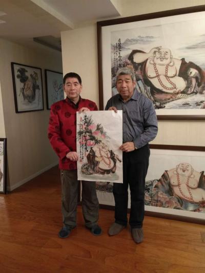 尚建国收藏-全国著名的书籍收家家卢慧杰大哥、红色记忆收藏家尤民虎老兄，行走在大街上，看不出他【图2】