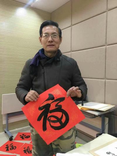 康兴波生活-山东九天神马书画院文化进社区活动【图6】