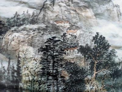 高勇利日记-《山鄉秋韻》，小八尺70*240cm，尚未裝裱。高勇利发布【图6】