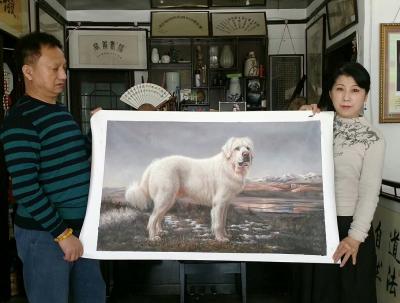 邓凌鹰生活-我与著名画家李相民老师合作过的几幅作品。【图5】