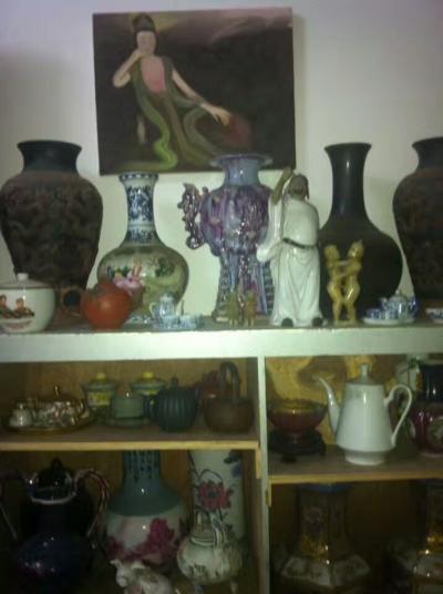 陈鸣婵收藏-哈哈！家里到处都是艺术品和字画，真的占了不少空间，不过和艺术品同居生活，感觉也不【图4】