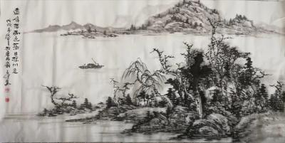 张文健日记-四尺习作，张文建作品【图2】