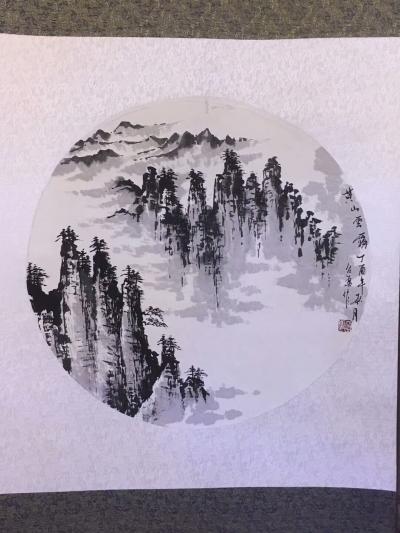 秦召勇日记-为南宫市古玩城首届青年书画展之作【图1】