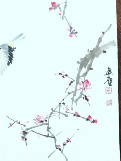 高勇利日记-《花鳥小品》
30*30CM
軟片，
高勇利发布【图2】