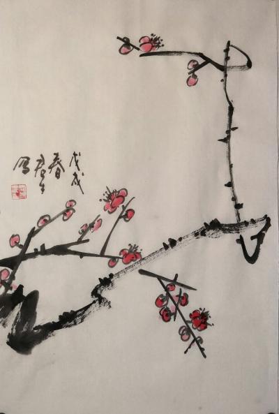 田君才日记-一组小品习作，四尺三开【图5】