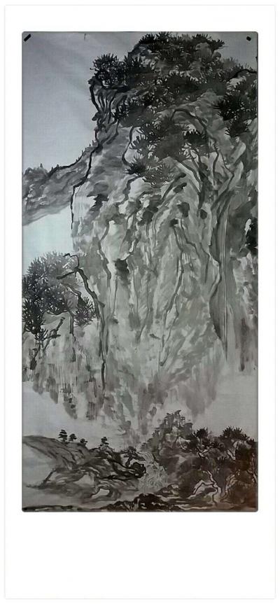 张杰栋日记-仿范宽意，张杰栋【图1】