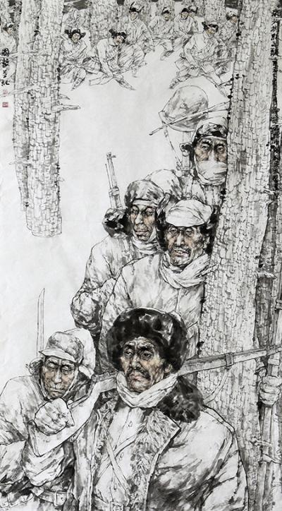 赵国毅日记-华人频道推荐 | 著名国画家赵国毅教授的人物画【图4】