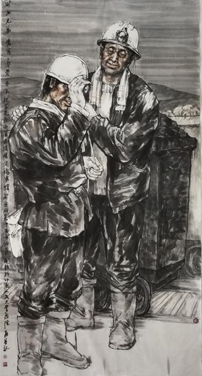 赵国毅日记-华人频道推荐 | 著名国画家赵国毅教授的人物画【图7】