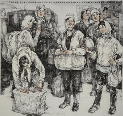 赵国毅日记-华人频道推荐 | 著名国画家赵国毅教授的人物画【图9】