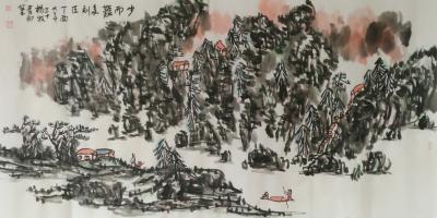 杨牧青日记-大年三十还有许多人坚守在不同岗位！行艺者，画好一张，写好一张字，算是心安，祝普天【图1】