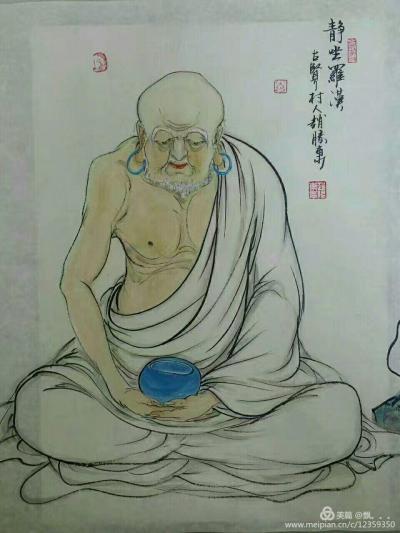 赵胜东日记-释迦牟尼佛为使佛法在佛灭度后能流传后世，使众生有听闻佛法的机缘，嘱咐十六罗汉永住【图5】