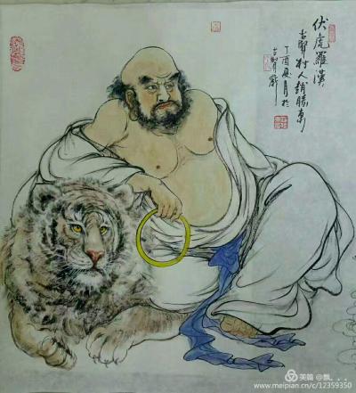 赵胜东日记-释迦牟尼佛为使佛法在佛灭度后能流传后世，使众生有听闻佛法的机缘，嘱咐十六罗汉永住【图18】