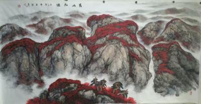 赵胜东日记-八尺整张和六尺整张山水【图2】