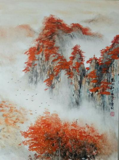 陈刚日记-又是一年了，在此，陈刚画室向过去一年来关注，购买我的作品的全国企业，机关，画廊以【图4】