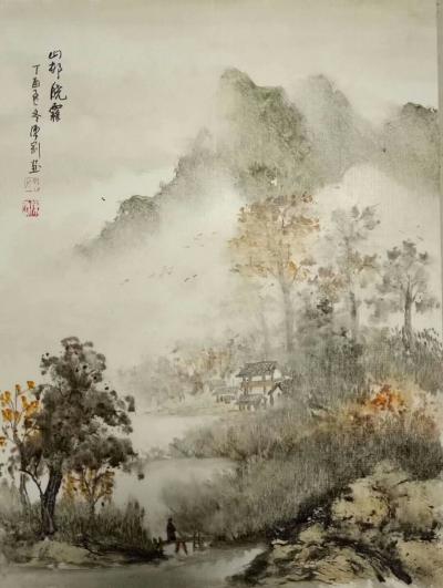 陈刚日记-又是一年了，在此，陈刚画室向过去一年来关注，购买我的作品的全国企业，机关，画廊以【图6】