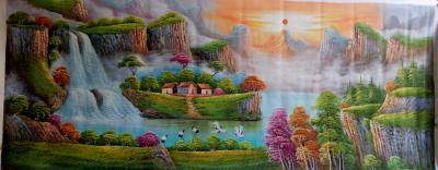 陈力日记-70*180精品风景油画作品【图1】