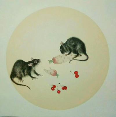 马新荣日记-十二生肖单幅欣赏【图1】