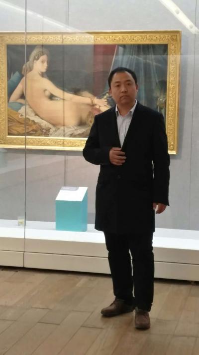 袁树茂日记-走近西画大师安格尔，走近中国水墨博大精深【图1】