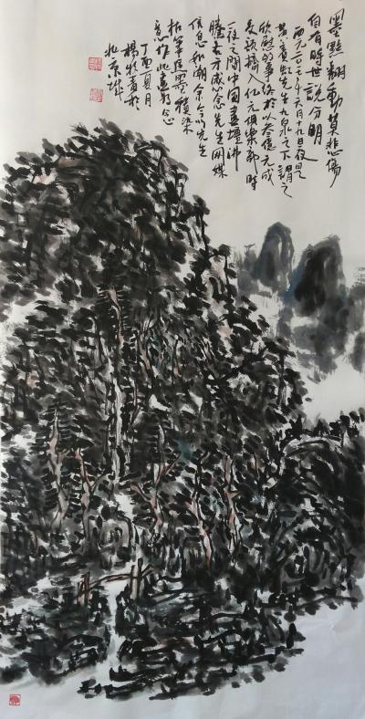 杨牧青日记-墨点翻动莫悲伤·四尺整张
艺术有一个基本特征，就是生于寂寞，死于浮华。真正的大【图1】