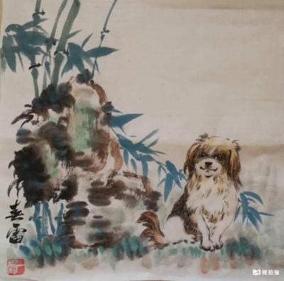 柳春雷日记-柳春雷作品

平安兴旺34x34cm，首墨斋主人【图6】