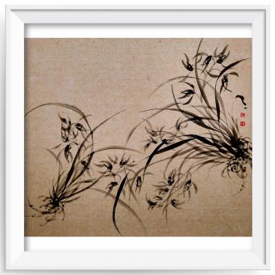 周牧天日记-国画兰花，来一波，27 幅，欢迎指正【图21】