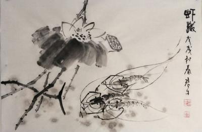 田君才日记-近日小品  四尺三开【图10】