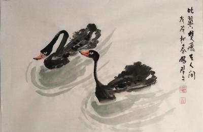 田君才日记-近日小品  四尺三开【图11】