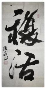 艺术品图片：艺术家朱德茂书法作品名称《复活》价格10000.00 元