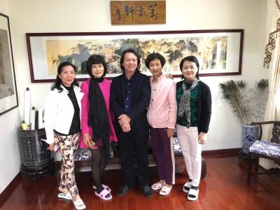 叶仲桥生活-2月21日到肇庆参加原肇庆工艺美术研究所师生书画雅集联谊活动。感谢老师、师兄师姐【图2】