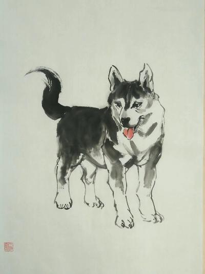 于波日记-新作《新年旺旺》，于波作品【图1】