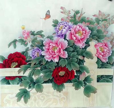 胡记领日记-斗方工笔欣赏，胡记领作品【图4】