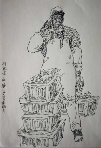 赵国毅日记-赵国毅水墨人物画【图6】