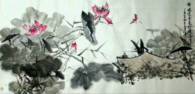 张丙强日记-张丙强作品   荷花【图1】