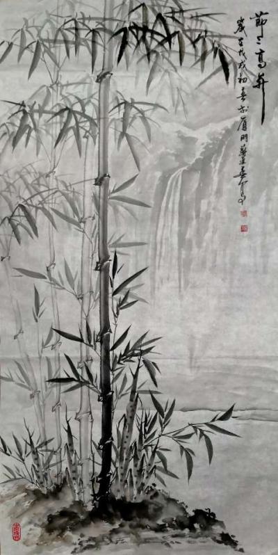 苏进春日记-竹子  《节节高升》  苏进春【图1】