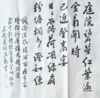 张海龙日记-书法作品    张海龙【图1】