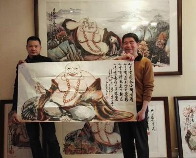 尚建国收藏-自古人生最忌满，
半贫半富半自安；
半命半天半机遇，
半取半舍半行善；
【图1】