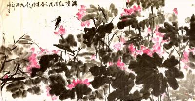 任清宇日记-八尺墨荷，任清宇【图2】