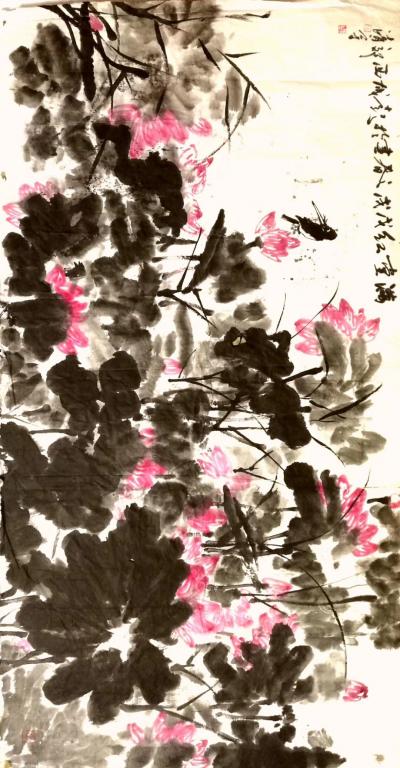 任清宇日记-八尺墨荷，任清宇【图4】