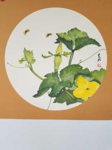 艺术品图片：艺术家王全战国画作品名称《秋》议价