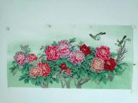 艺术家胡记领日记:胡记领四尺工笔欣赏【图0】