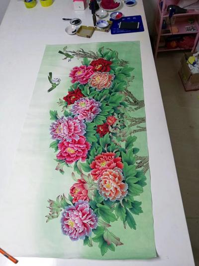 胡记领日记-胡记领四尺工笔欣赏【图2】